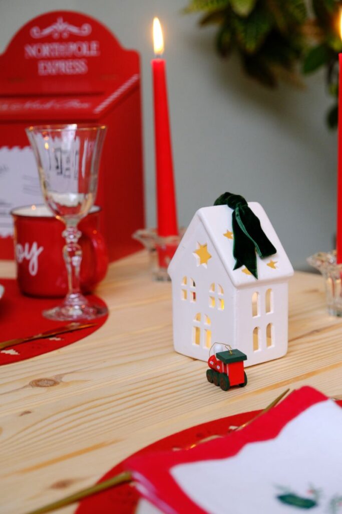 decorazioni luxury picnic di Natale