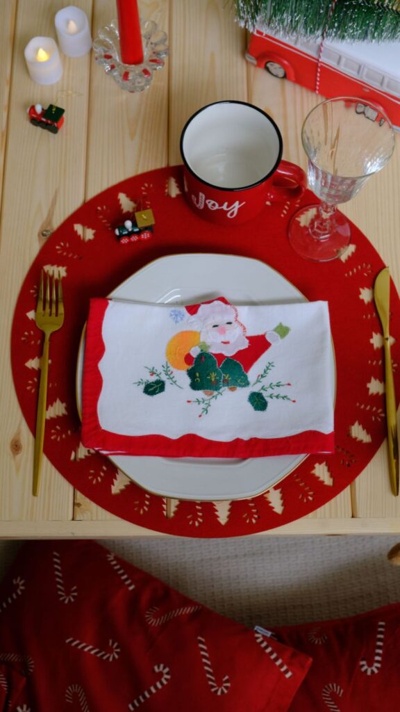 decorazioni luxury picnic di Natale