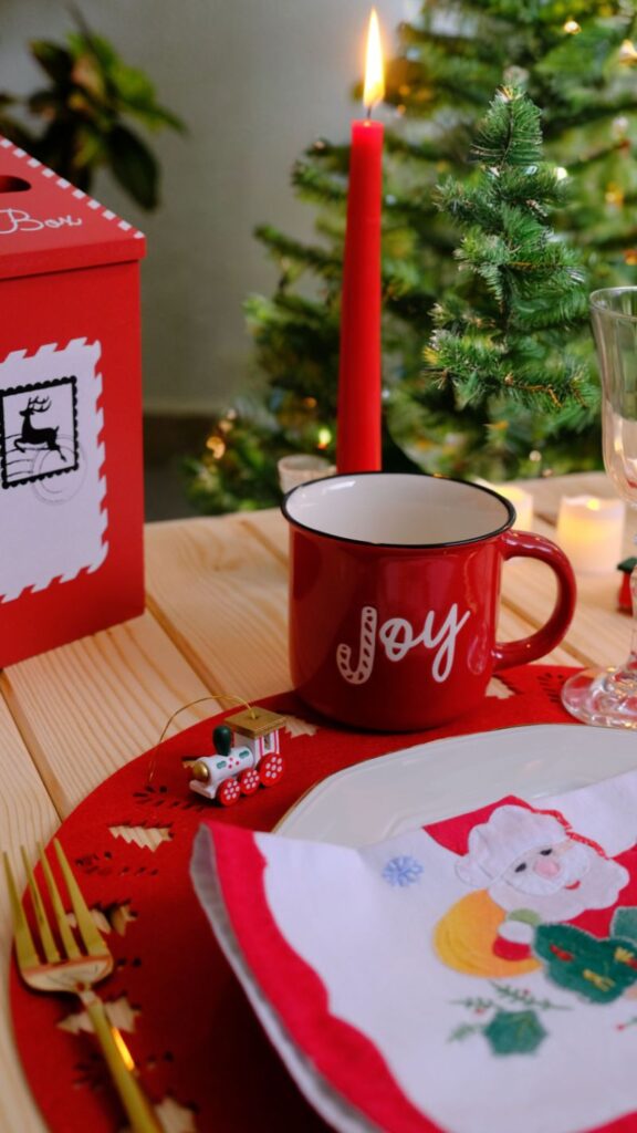 decorazioni luxury picnic di Natale