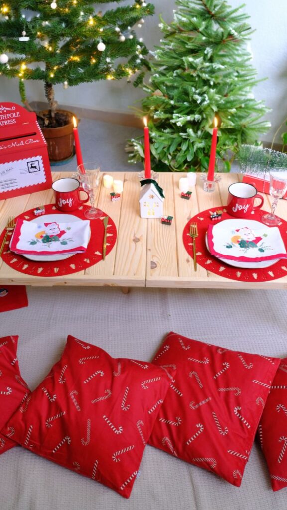 decorazioni luxury picnic di Natale