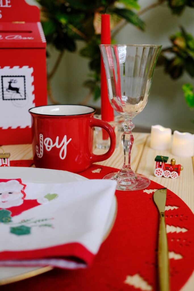 decorazioni luxury picnic di Natale