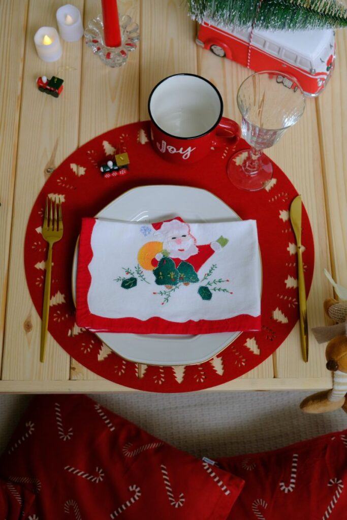 decorazioni luxury picnic di Natale