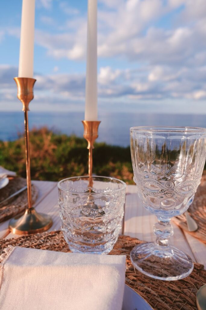 luxury picnic vista mare