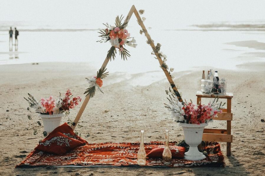 proposta matrimonio sulla spiaggia