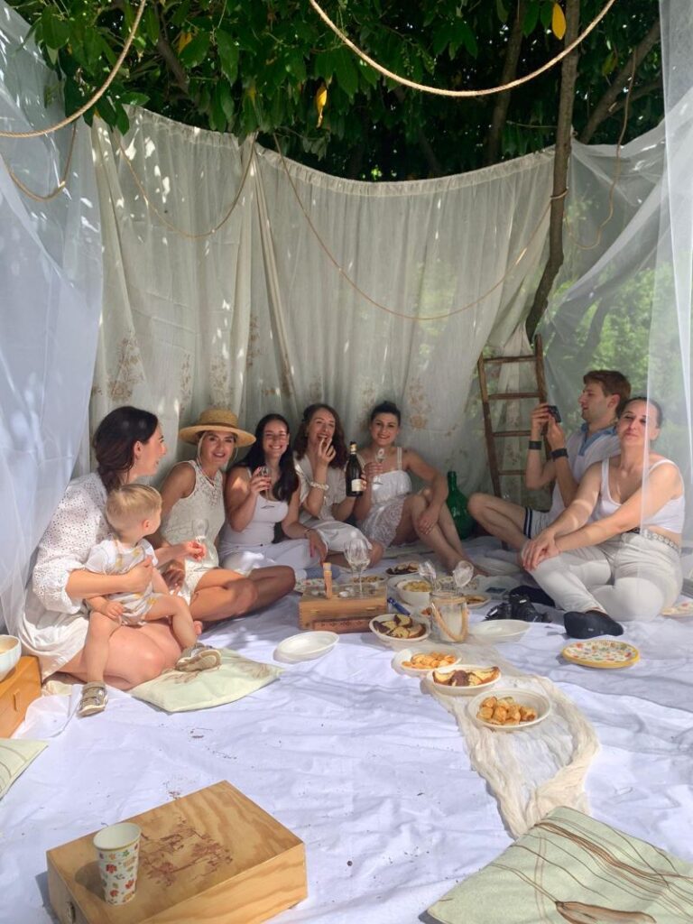 addio al nubilato Palermo in stile canopy