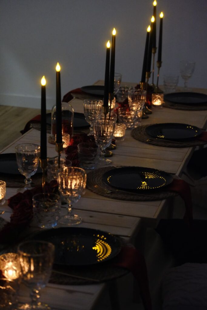 luxury picnic a tema Gothic