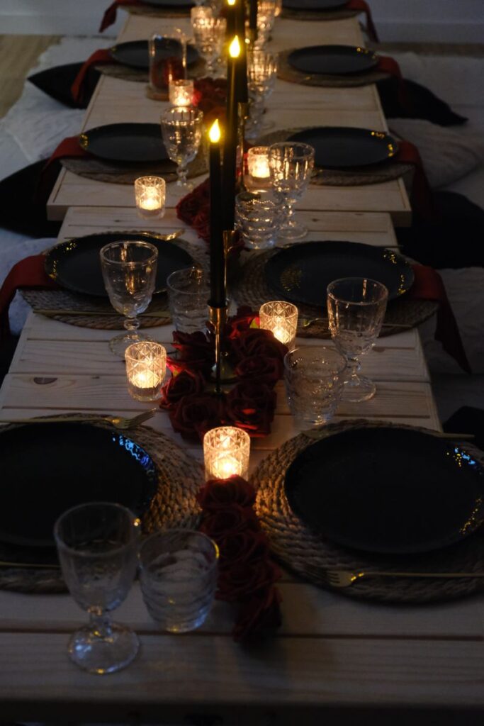 luxury picnic a tema Gothic