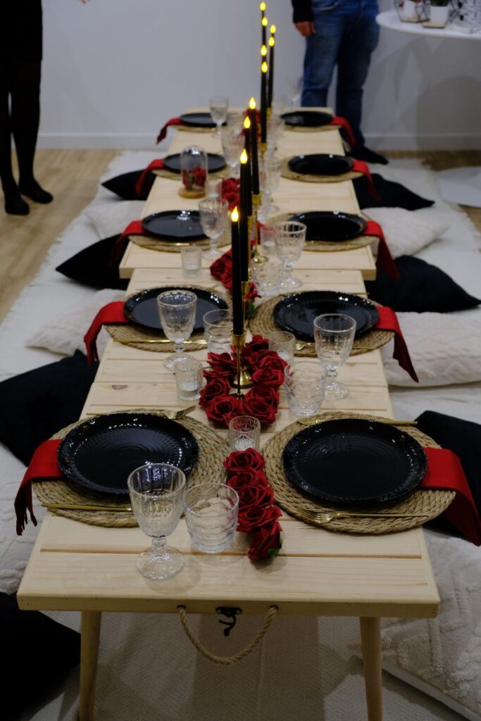 luxury picnic a tema Gothic